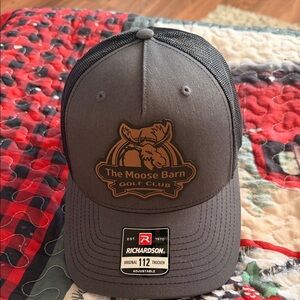 Richardson Gray and Black Trucker Cap